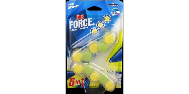 GF Five-force blistr s vůní citron 2x50 g                                                                                                                                                                                                                 