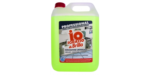 IO SGRASSO E BRILLA 5 l Odmašťovač                                                                                                                                                                                                                        