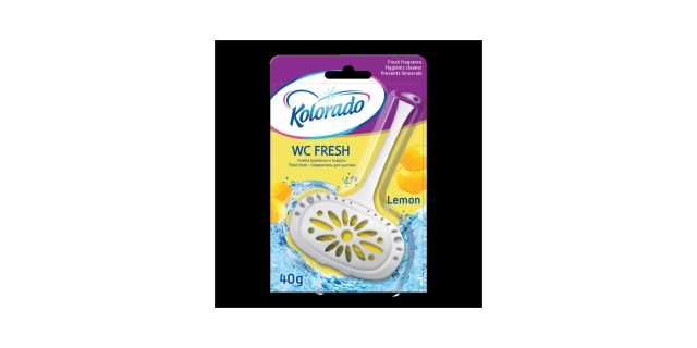 Kolorado WC Fresh toilet block in basket LEMON SCENT 40 g                                                                                                                                                                                                 