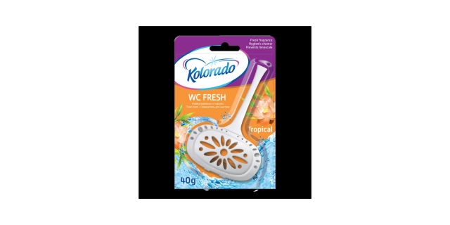 Kolorado WC Fresh toilet block in basket TROPICAL SCENT 40 g                                                                                                                                                                                              