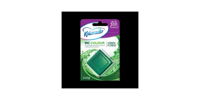 Kolorado WC Colour toilet block, green 1 pcs                                                                                                                                                                                                              