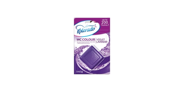 Kolorado WC Colour toilet block, lavender 1 pcs                                                                                                                                                                                                           