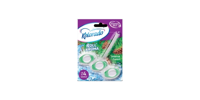 Kolorado Roll Aroma Three-phase toilet block INTENSE FOREST 51 g                                                                                                                                                                                          