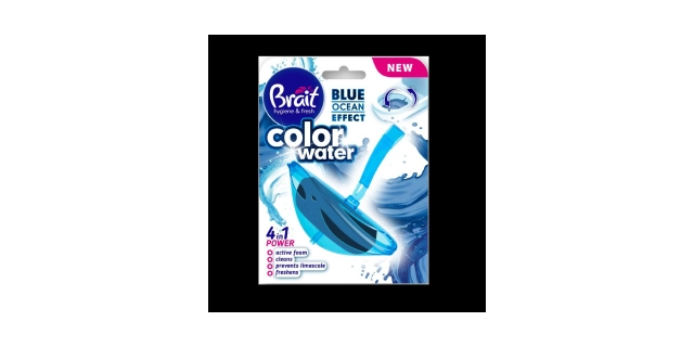 Brait wc BLISTR color water Blue effect 40 g                                                                                                                                                                                                              