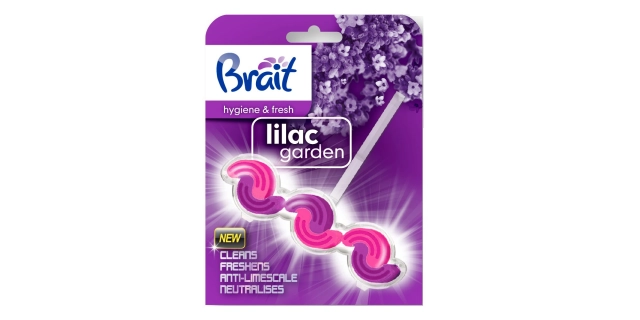 Brait kostka do WC - vůně šeřík 45 g                                                                                                                                                                                                                      