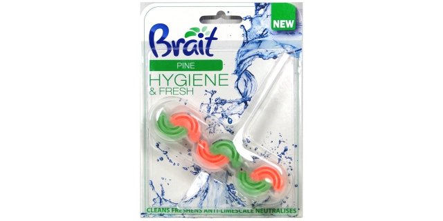 Brait kostka do WC - vůně lesa 45 g                                                                                                                                                                                                                       