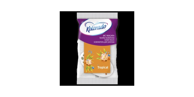 Kolorado WC Niagara toilet block in basket 35 g, TROPICAL                                                                                                                                                                                                 