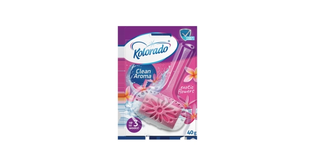 Kolorado kostka wc clean aroma EXOTIC FLOWERS 40 g                                                                                                                                                                                                        