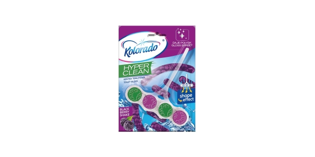 Kolorado WC block hyper clean Blackberry Shake 45 g                                                                                                                                                                                                       