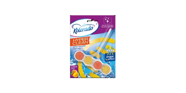 Kolorado WC block hyper clean Citrus Fizz 45 g                                                                                                                                                                                                            