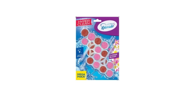 Kolorado WC block hyper clean FLOWER BLOOM 4x45 g                                                                                                                                                                                                         