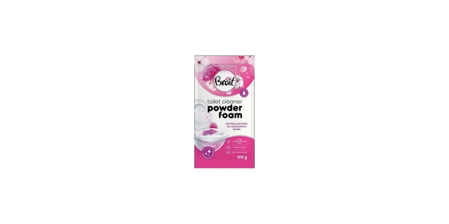 Brait wc pěnící čistící prášek cotton flower 3x100 g                                                                                                                                                                                                      