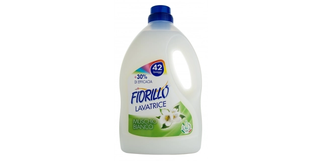 FIORILLO LAVATRICE MUSCHIO BIANCO 2500 ml Univerz. prací gel s vůní mošusu                                                                                                                                                                                