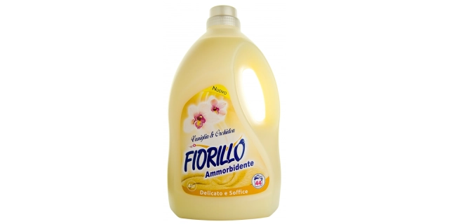 FIORILLO AMMORBIDENTE VANIGLIA E ORCHIDEA 4 l Aviváž s vůní vanilky a orchideje                                                                                                                                                                           