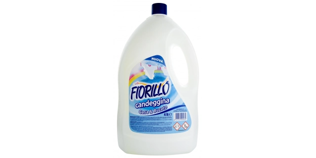 FIORILLO CANDEGGINA 4 l Univerzální čistič a bělič s chlórem                                                                                                                                                                                              