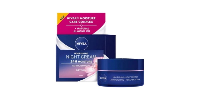 Nivea Essential Výživný noční krém suchá/citliva 50 ml                                                                                                                                                                                                    