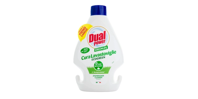 DUAL POWER GREENLIFE CURA LAVASTOVIGLIE 250 ml Ekologický čistič myčky                                                                                                                                                                                    