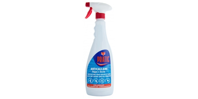 PRATIC ANTICALCARE BAGNO E DOCCIA 750 ml Vodní kámen - koupelny a sprchové kouty                                                                                                                                                                          