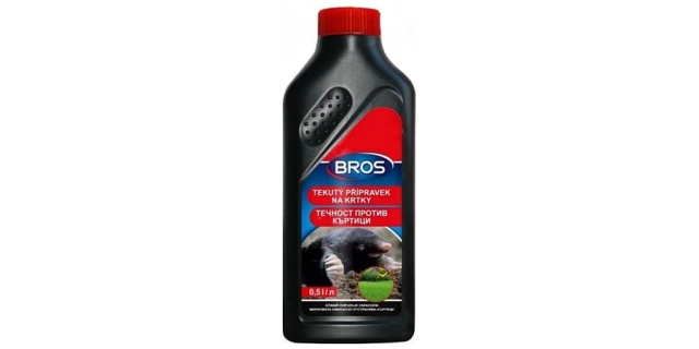BROS – tekutý přípravek na krtky 500 ml                                                                                                                                                                                                                   