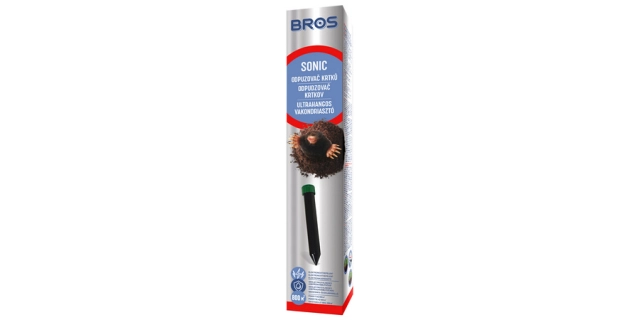 BROS – Sonic odpuzovač krtků                                                                                                                                                                                                                              