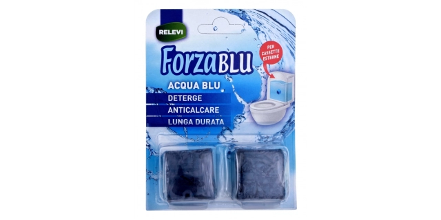 FORZABLU ACQUA BLU 2x50 g Tablety do WC nádrží s vůní                                                                                                                                                                                                     