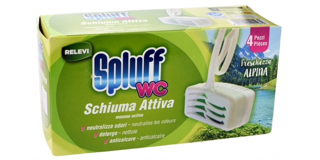 SPLUFF WC FRESCHEZZA ALPINA 4 ks                                                                                                                                                                                                                          