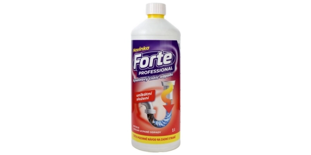 FORTE PROFESSIONAL 1 l Extra silný čistič odpadů                                                                                                                                                                                                          