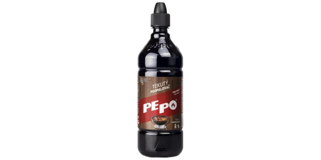 PE-PO tekutý podpalovač 1 l                                                                                                                                                                                                                               