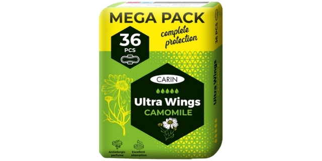 Carin Camomile megapack ultra 36/8 - display                                                                                                                                                                                                              