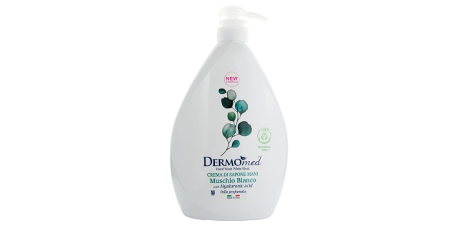DERMOMED SAPONE MUSCHIO BIANCO 1 l Mýdlo na ruce s vůní mošusu                                                                                                                                                                                            