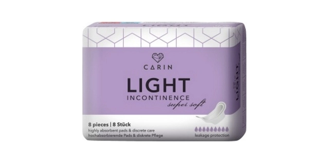 Carin Light Incontinence Mini 8/30 - display                                                                                                                                                                                                              