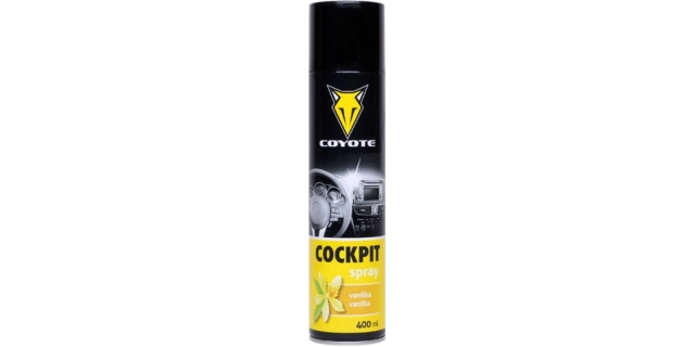 COYOTE Cockpit spray Vanilka 400 ml                                                                                                                                                                                                                       