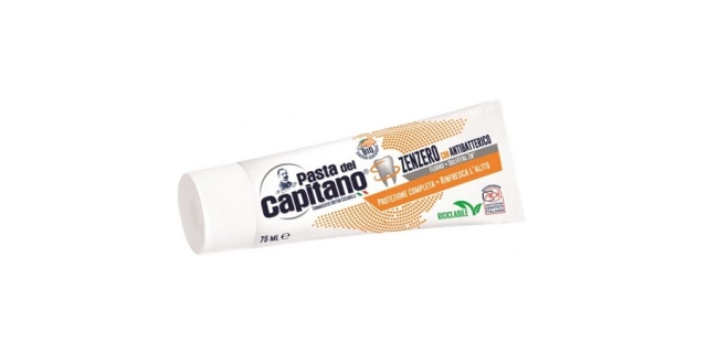 ZENZERO CON ANTIBATTERICO - zubní pasta antibakteriální se zázvorem 75ml                                                                                                                                                                                  