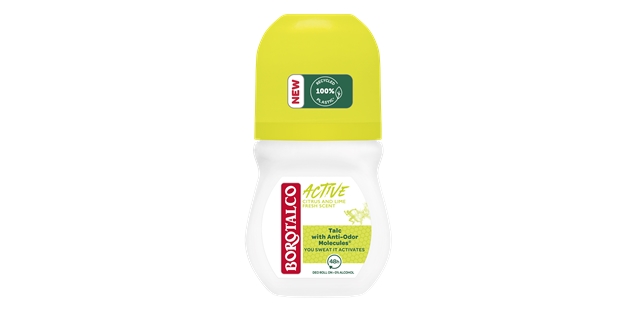 BOROTALCO Deo kuličkový Active Citrus 50 ml                                                                                                                                                                                                               