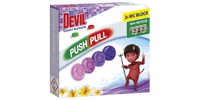 Dr. DEVIL WC PUSH PULL GEL 2x20 g Sunset Blossom                                                                                                                                                                                                          