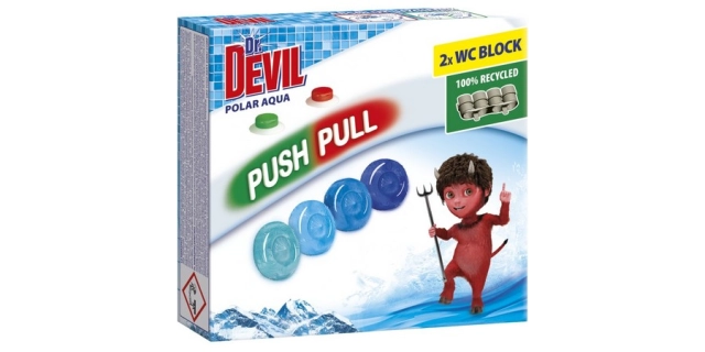 Dr. DEVIL WC PUSH PULL GEL 2x20 g Polar Aqua                                                                                                                                                                                                              