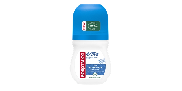 BOROTALCO Deo kuličkový Active Sea Salt Fresh 50 ml                                                                                                                                                                                                       