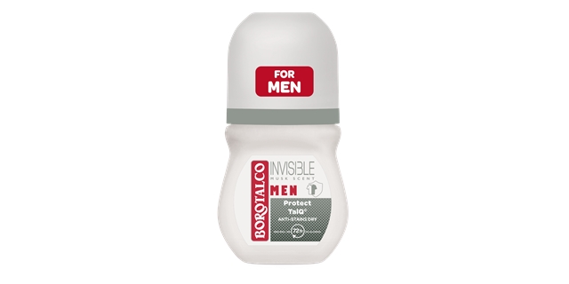 BOROTALCO Deo kuličkový MEN Invisible Dry 50ml                                                                                                                                                                                                            