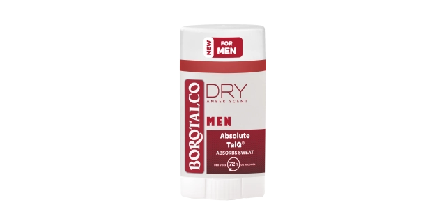 BOROTALCO Deo tuhý MEN Dry Amber 40ml                                                                                                                                                                                                                     