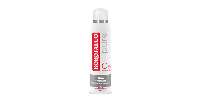 BOROTALCO Deo ve spreji Pure 150ml                                                                                                                                                                                                                        