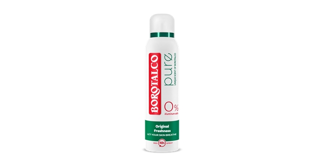 BOROTALCO Deo ve spreji PURE Original 150ml                                                                                                                                                                                                               