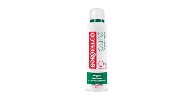 BOROTALCO Deo ve spreji PURE Original 150ml                                                                                                                                                                                                               