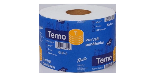 TP Terno monorole 48 m., 2 vr., 100% Celulóza, 1 role                                                                                                                                                                                                     