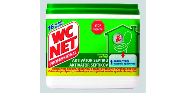 WC NET Aktivátor septiků 16x18g                                                                                                                                                                                                                           