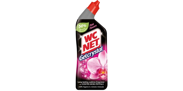 WC NET Gel Crystal Pink Flowers 750ml                                                                                                                                                                                                                     