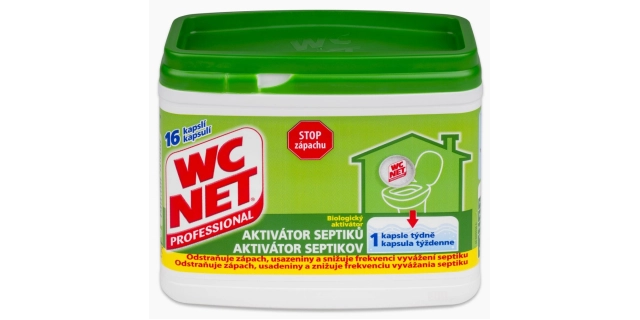 WC NET Aktivátor septiků 16x18g                                                                                                                                                                                                                           