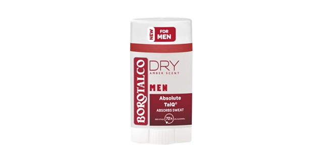 BOROTALCO Deo tuhý MEN Dry Amber 40ml                                                                                                                                                                                                                     