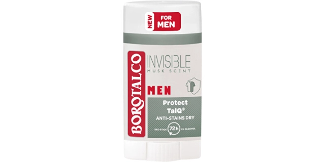 BOROTALCO Deo tuhý MEN Invisible Dry 40ml                                                                                                                                                                                                                 