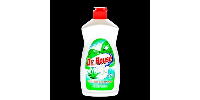 Dr. House na mytí nádobí Aloe Vera 500 ml                                                                                                                                                                                                                 