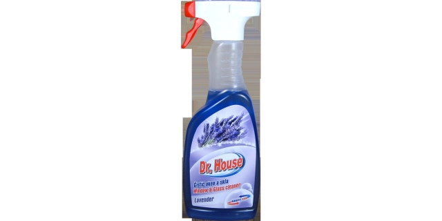Dr. House čistič oken s rozprašovačem Lavender 500 ml                                                                                                                                                                                                     